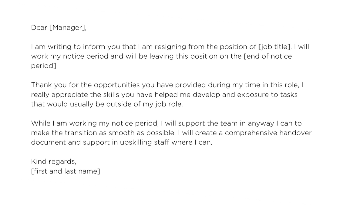 How to write a resignation letter ISPYJOBS